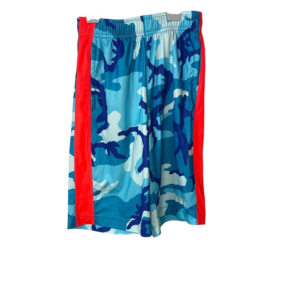Nike Blue and Red Athletic Shorts Boys Medium